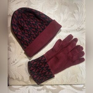 Michael Kors hat and glove set
